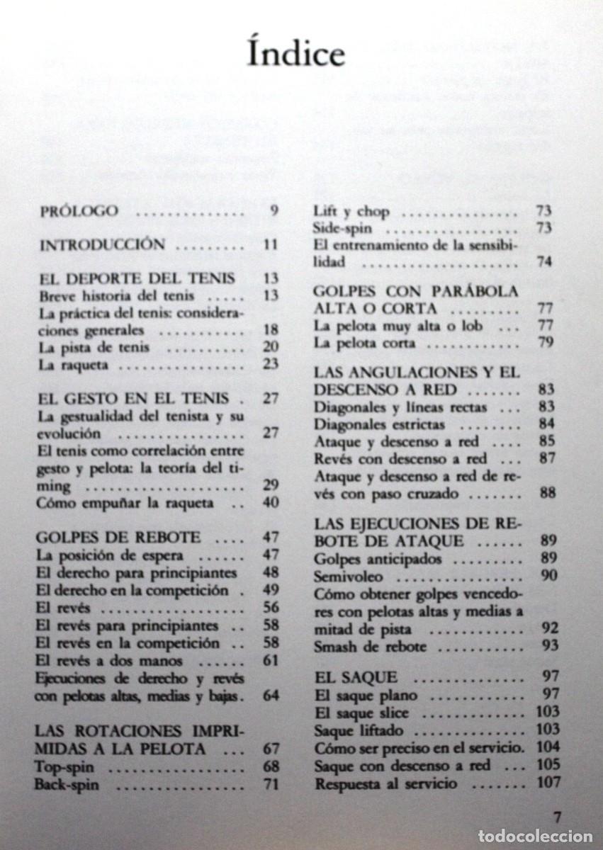 Libros de segunda mano: CURSO DE TENIS. Forti, Hugo. Deportes. - Foto 2
