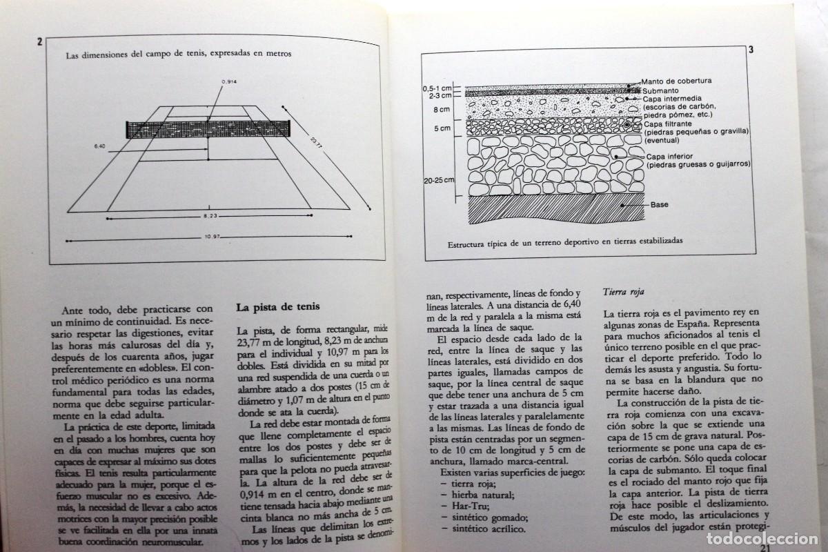 Libros de segunda mano: CURSO DE TENIS. Forti, Hugo. Deportes. - Foto 4