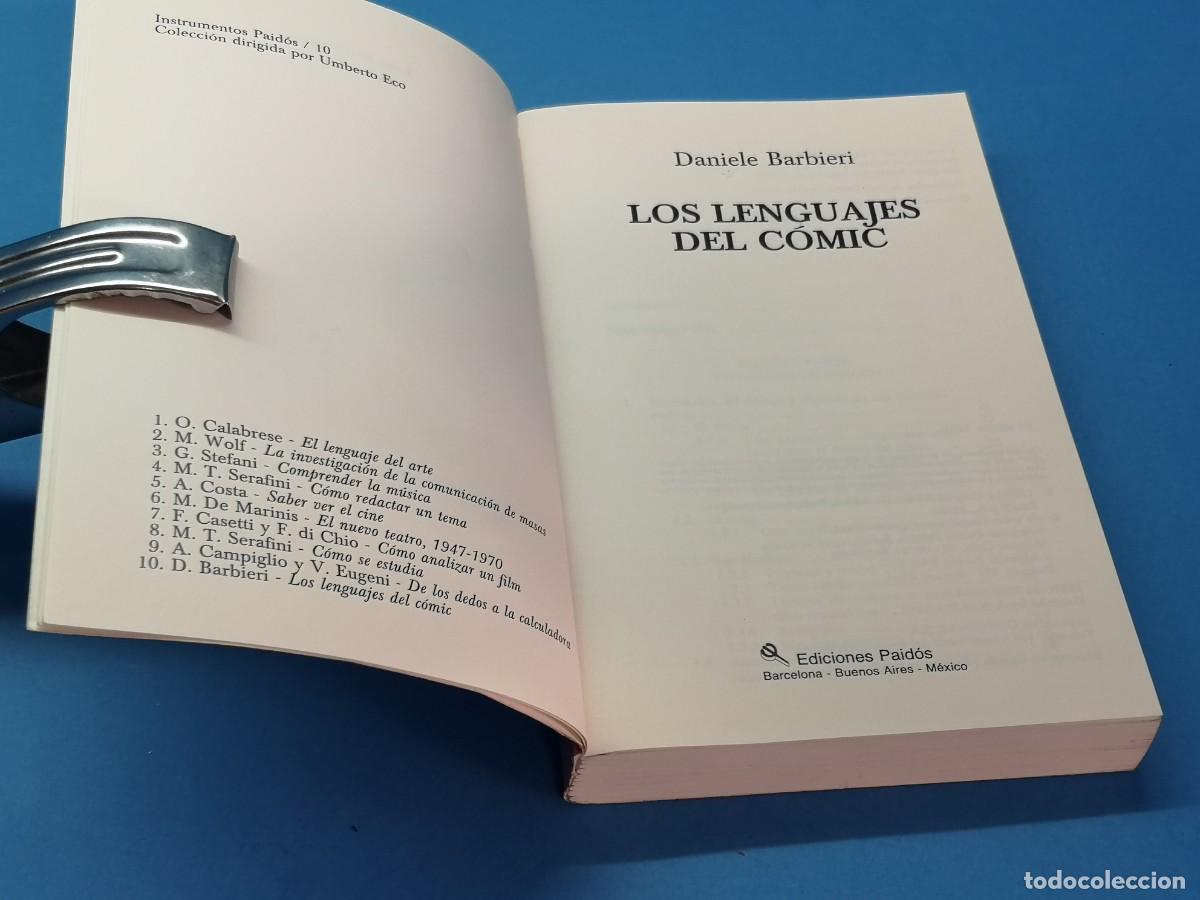 Libros de segunda mano: LOS LENGUAJES DEL C&Oacute;MIC.- DANIELE BARBIERI - Foto 2