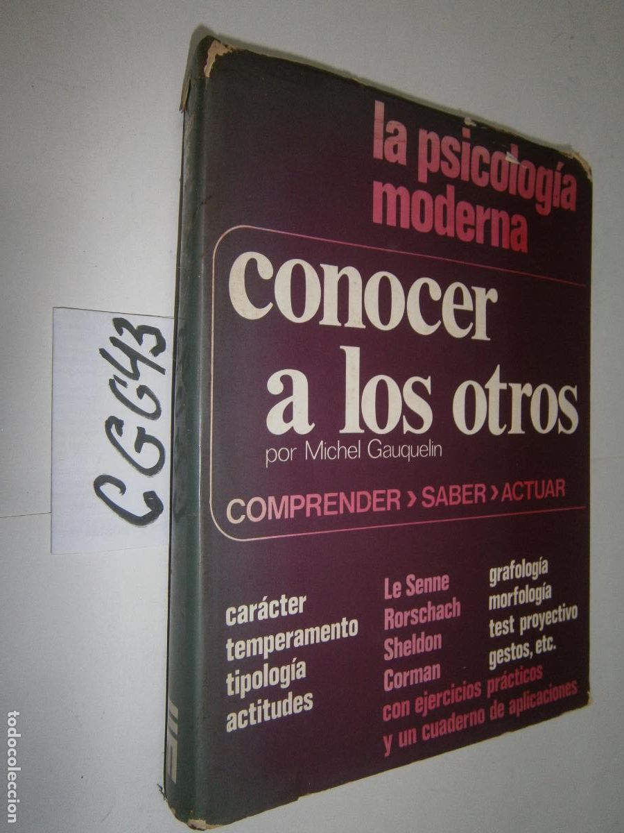 Libros de segunda mano: CONOCER A LOS OTROS --- - Foto 1