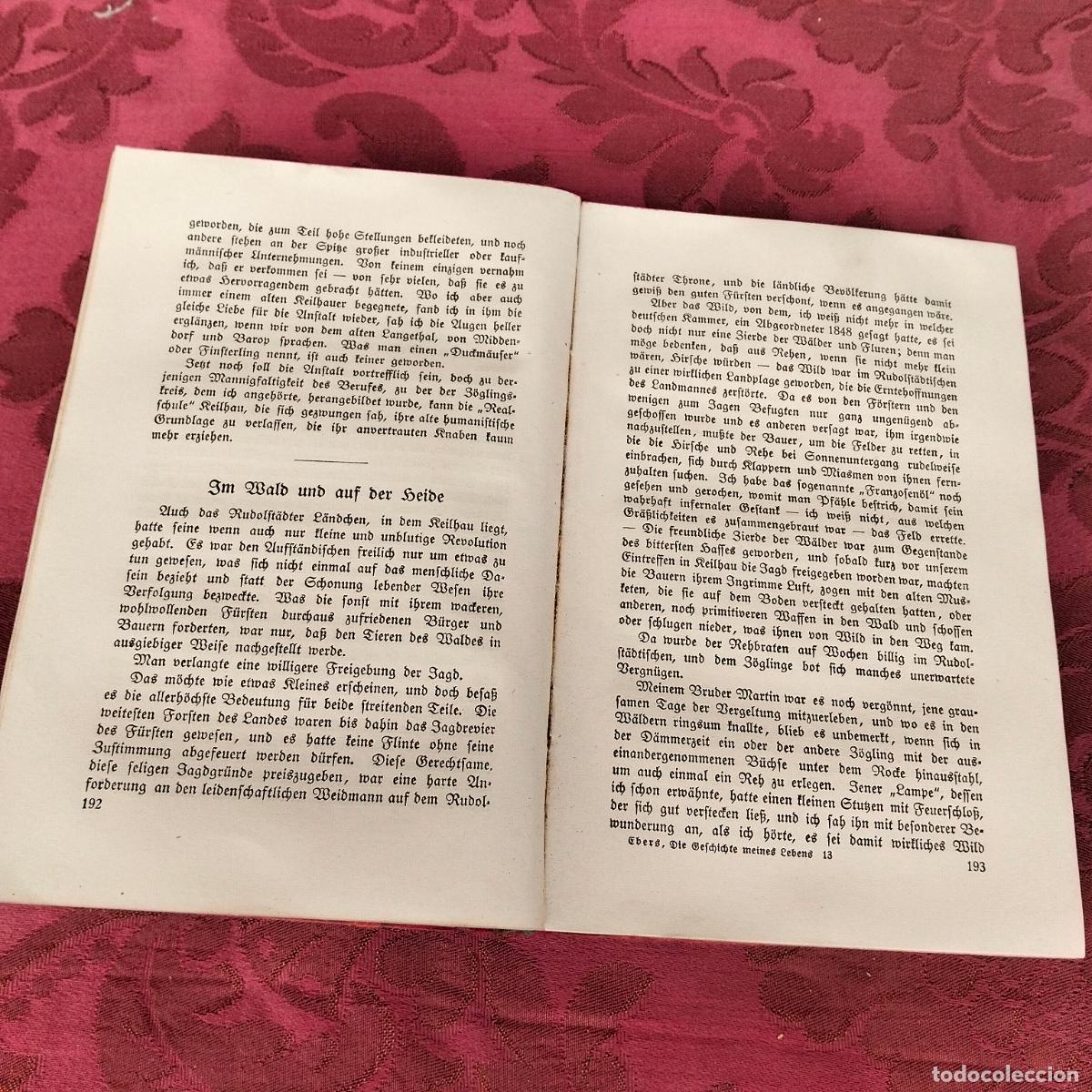 Libros de segunda mano: Die Geschichte meines Lebens Georg Ebers - Foto 8