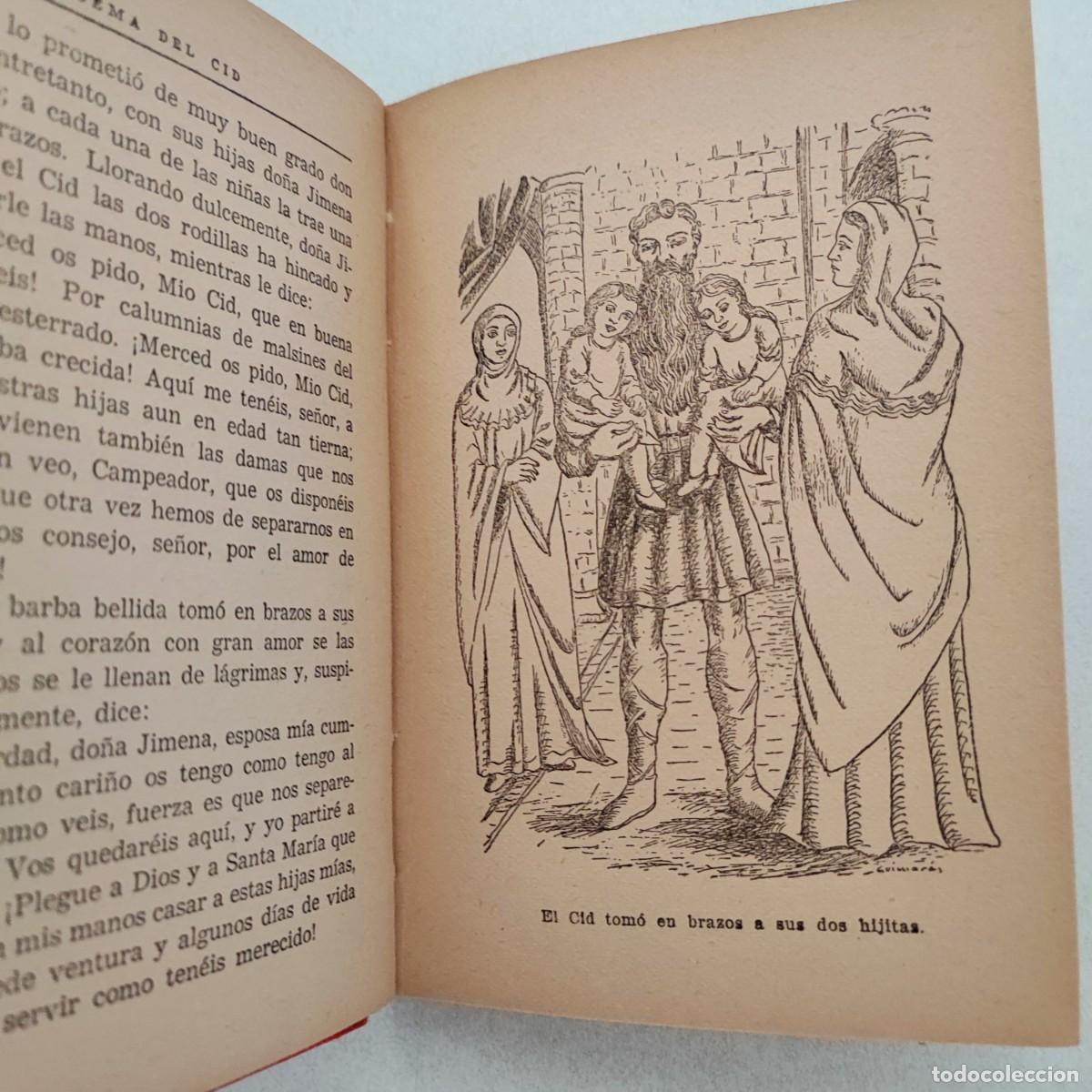 Libros de segunda mano: POEMA DEL CID Versi&oacute;n y adaptaci&oacute;n Ricardo Baeza de Billiken 1941 - Foto 8