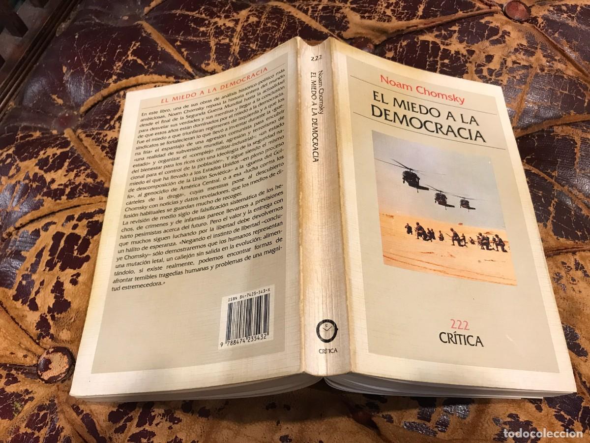 Libros de segunda mano: NOAM CHOMSKY. EL MIEDO A LA DEMOCRACIA. 1992 - Foto 1