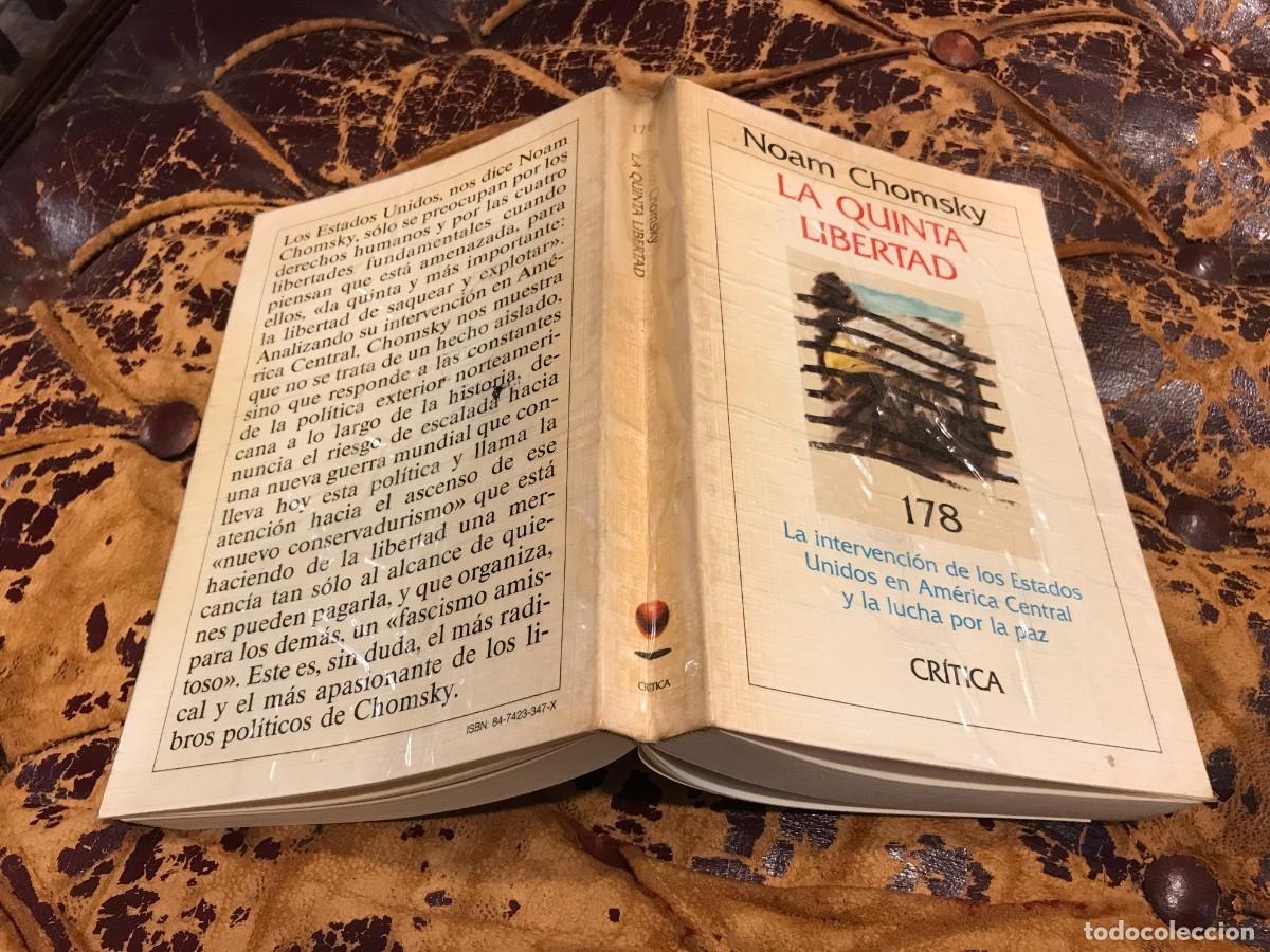 Libros de segunda mano: NOAM CHOMSKY. LA QUINTA LIBERTAD. 1988 - Foto 1