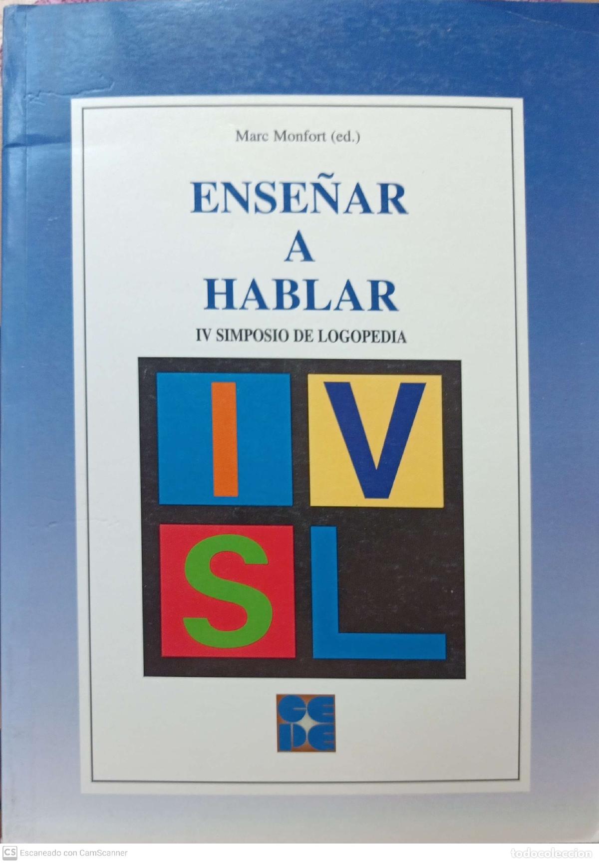 Libros de segunda mano: Ense&ntilde;ar a hablar - Marc Monfort - Foto 1