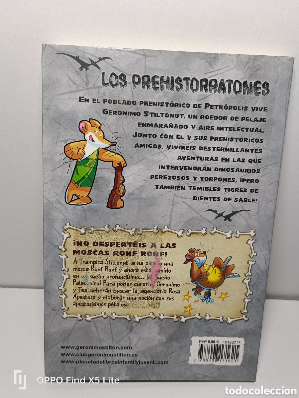 Libros de segunda mano: Libro Ger&oacute;nimo Stilton &iexcl;No despert&eacute;is a las moscas Ronf Ronf! - Foto 2