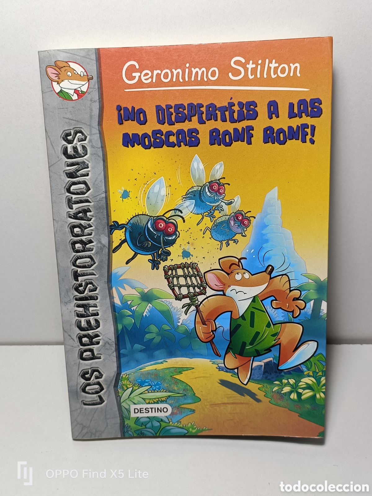 Libros de segunda mano: Libro Ger&oacute;nimo Stilton &iexcl;No despert&eacute;is a las moscas Ronf Ronf! - Foto 1