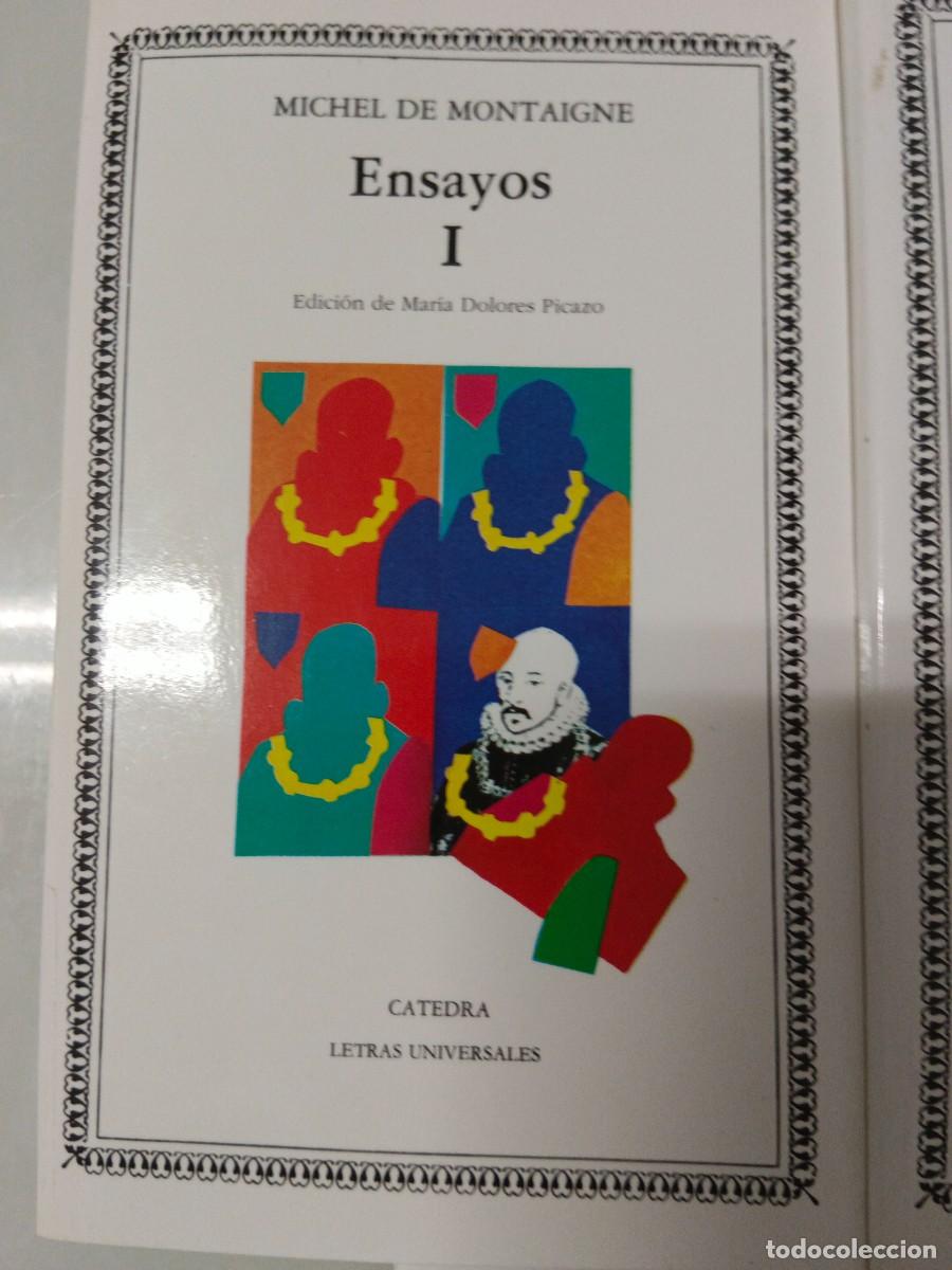 Libros de segunda mano: Ensayos. Montaigne 3 tomos - Foto 2