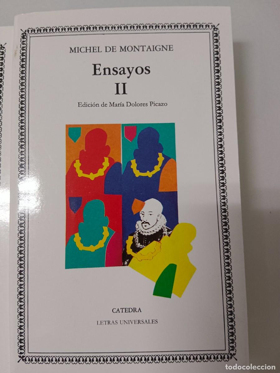 Libros de segunda mano: Ensayos. Montaigne 3 tomos - Foto 3