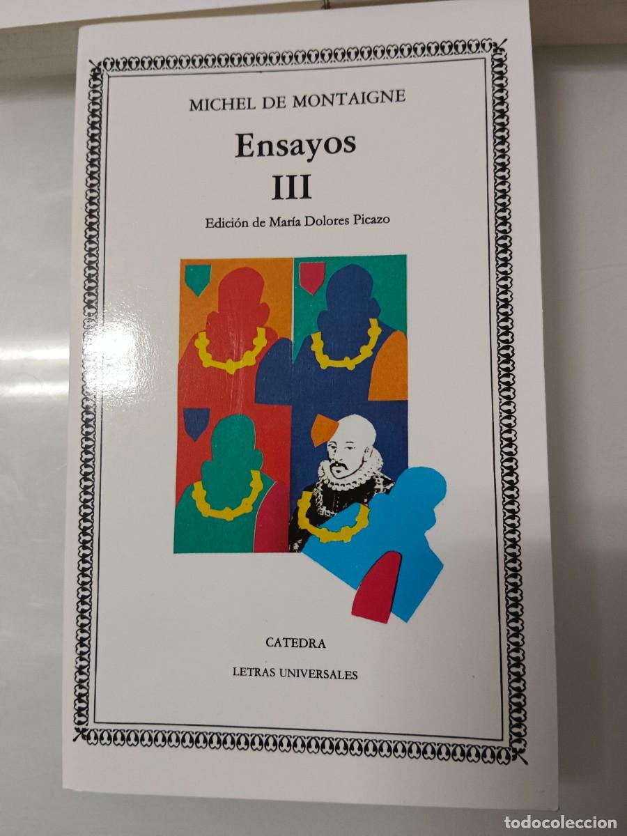 Libros de segunda mano: Ensayos. Montaigne 3 tomos - Foto 4