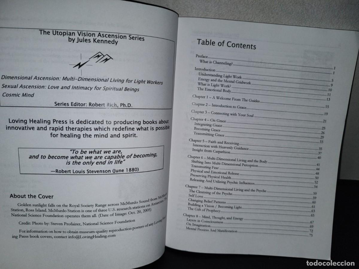 Libros de segunda mano: 210- DIMENSONAL ASCENSION. MULTI-DIMENSIONAL LIVING FOR LIGHT WORKERS - JULES KENNEDY - Foto 6