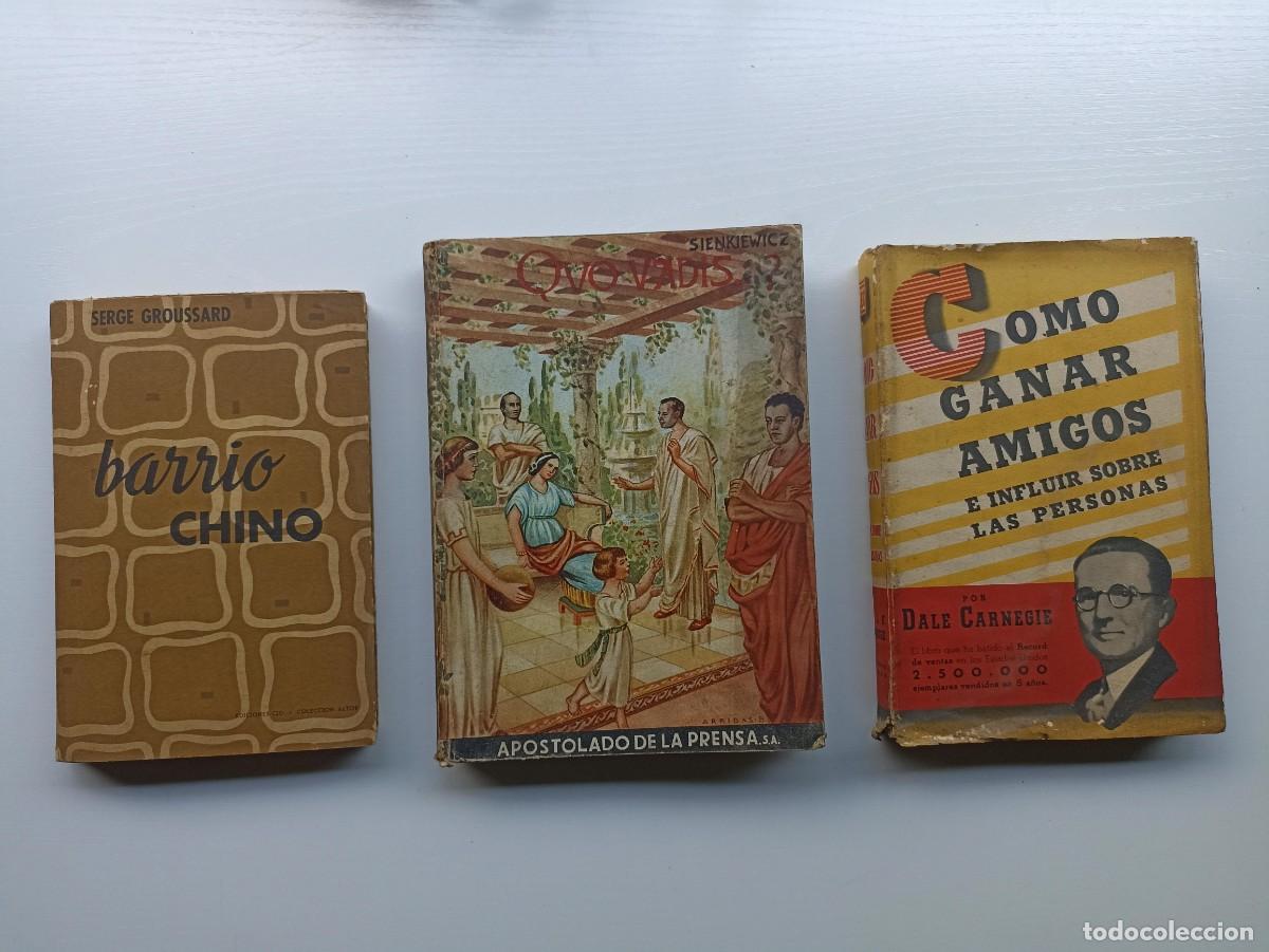 Libros de segunda mano: Lote 3 viejas novelas - Foto 1