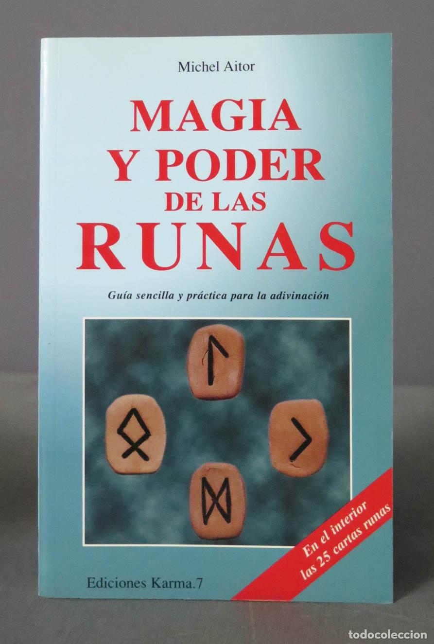 Libros de segunda mano: Magia y poder de las runas Michel Aitor - Foto 1