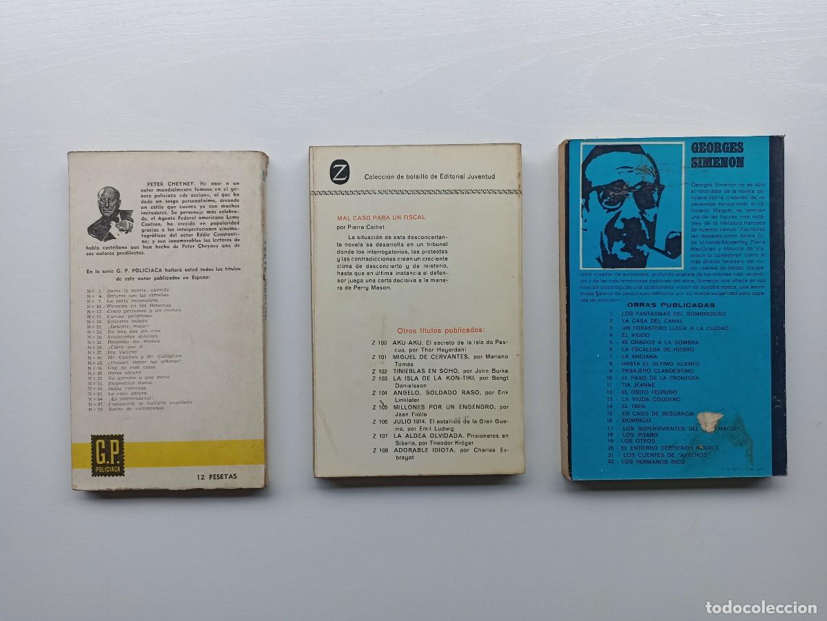 Libros de segunda mano: Lote 3 viejas novelas - Foto 2