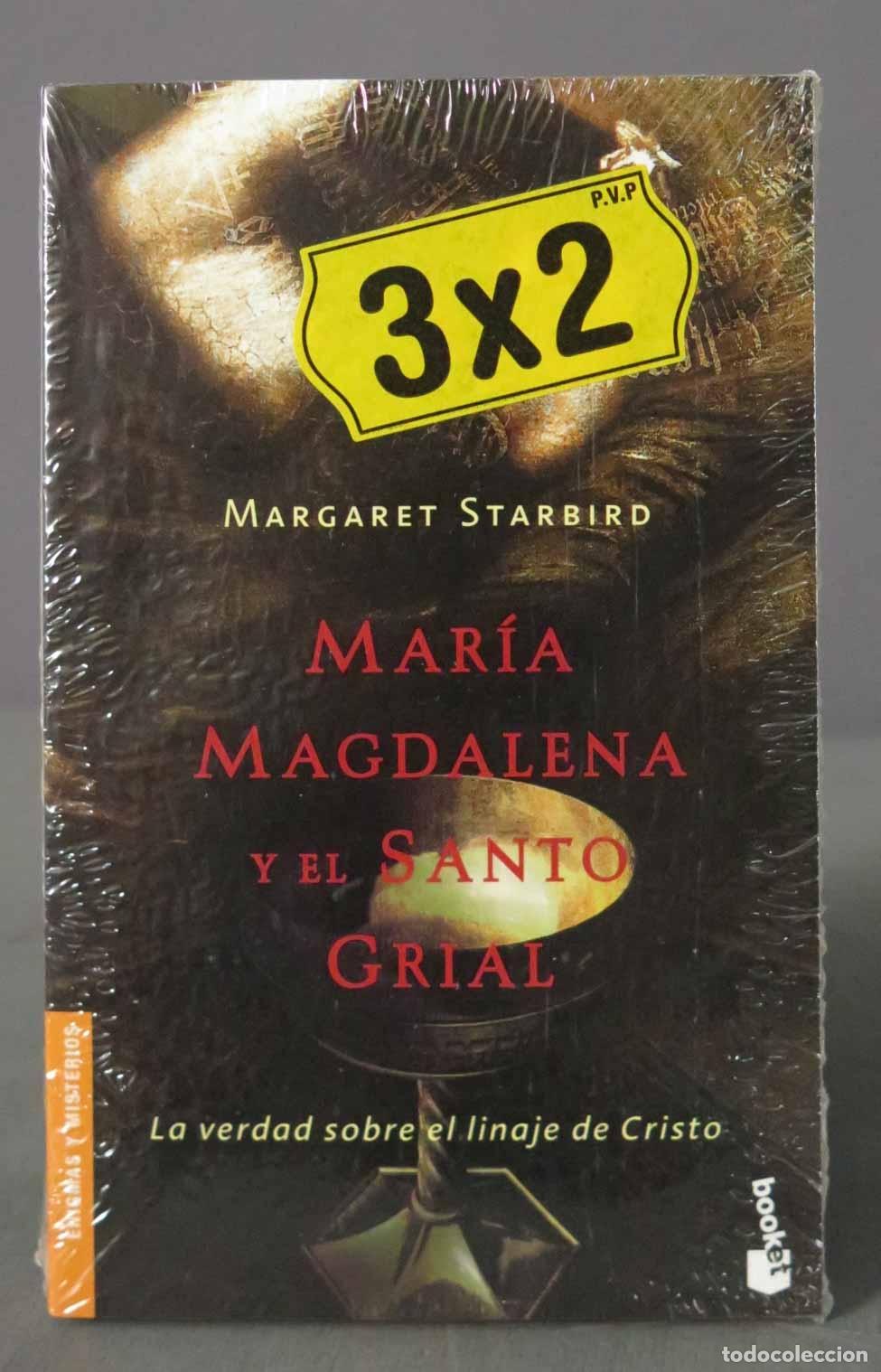 Libri di seconda mano: Mar&iacute;a Magdalena y el Santo Grial Margaret Starbird. CON MAPA GUIA ENCLAVES TEMPLARIOS