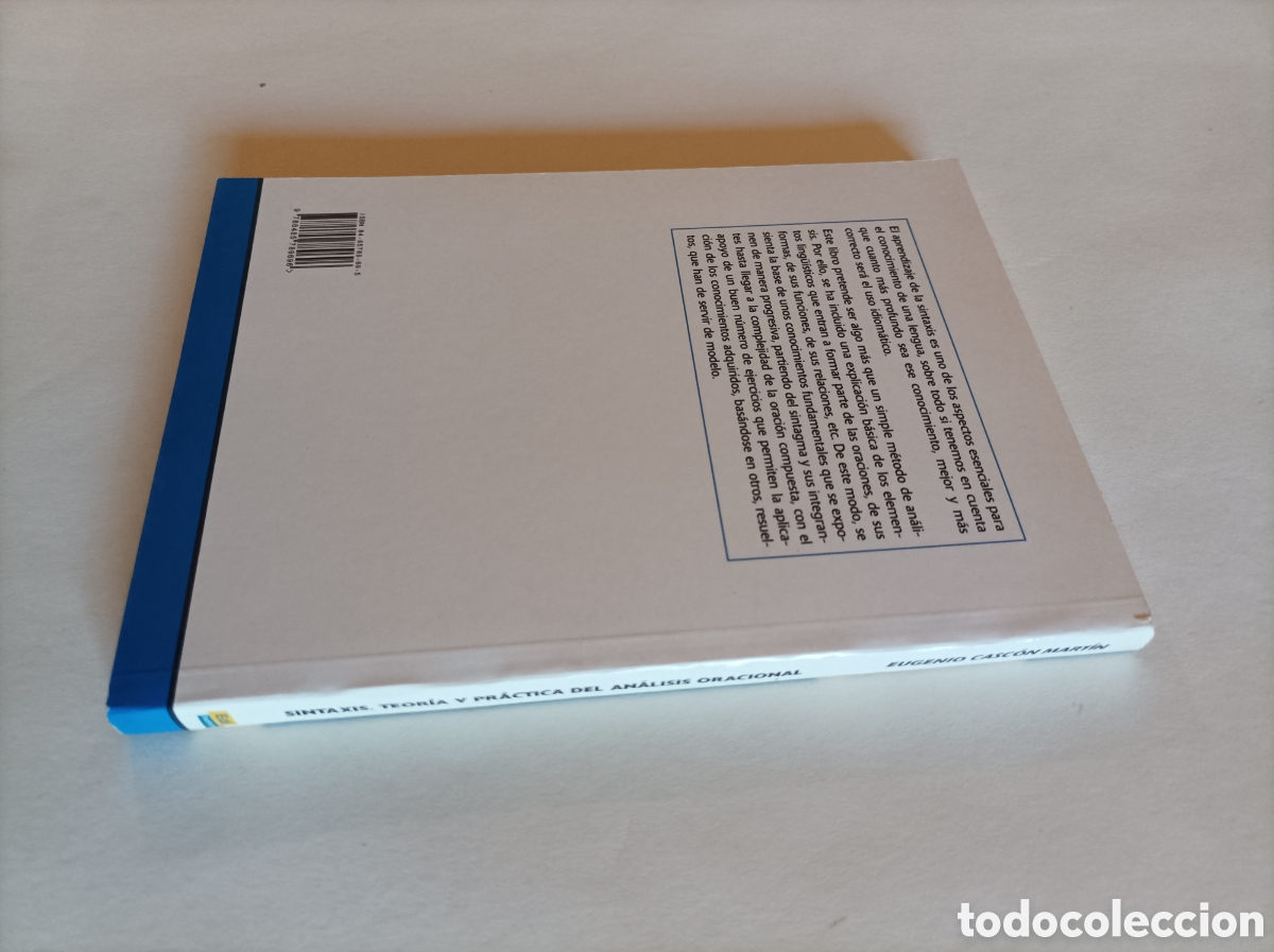 Libros de segunda mano: Sintaxis. Teor&iacute;a y pr&aacute;ctica del an&aacute;lisis oracional. Espa&ntilde;ol pr&aacute;ctico. 2&ordf; edici&oacute;n / Eugenio Casc&oacute;n - Foto 7