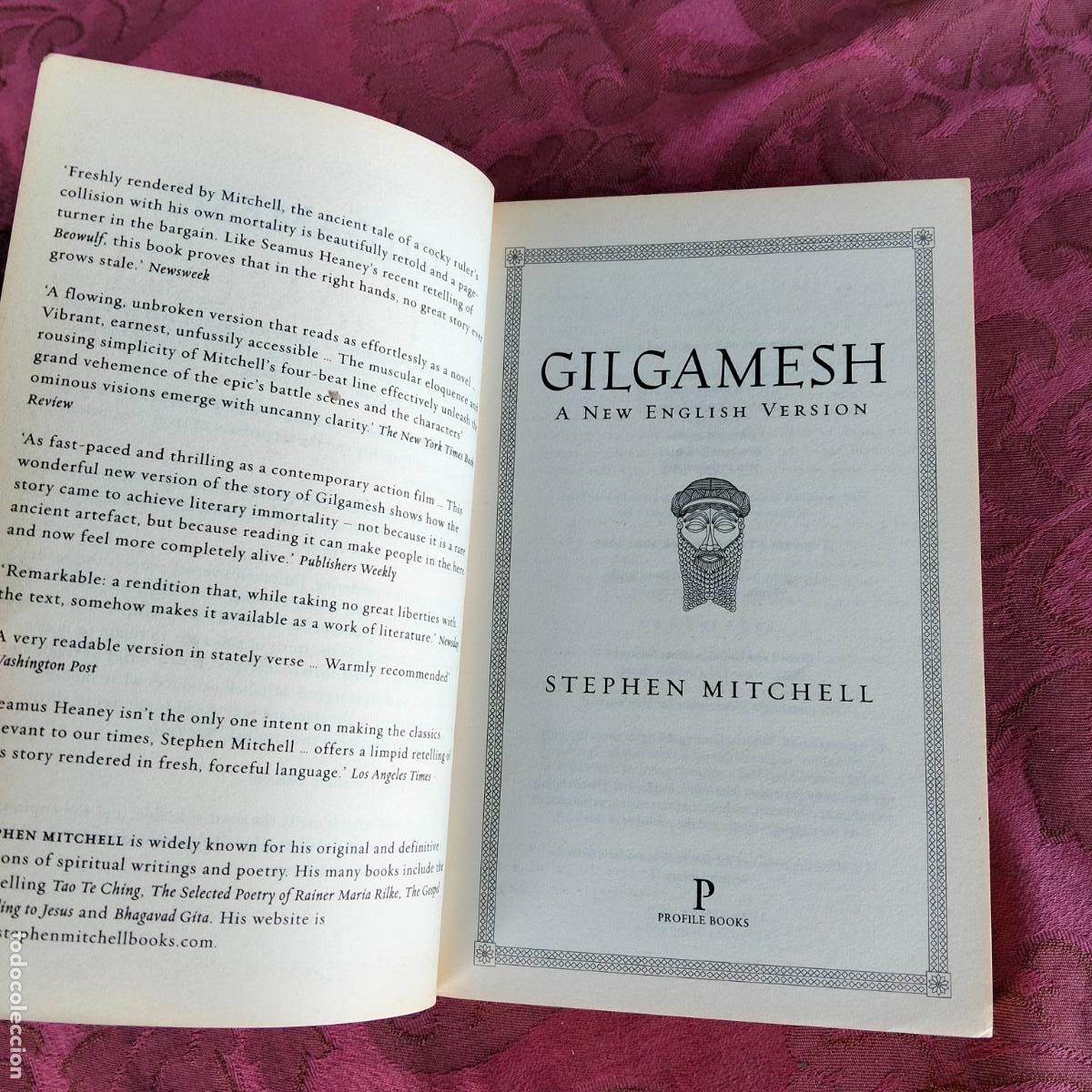 Libros de segunda mano: Gilgamesh a new english version by Stephen Mitchell - Foto 3