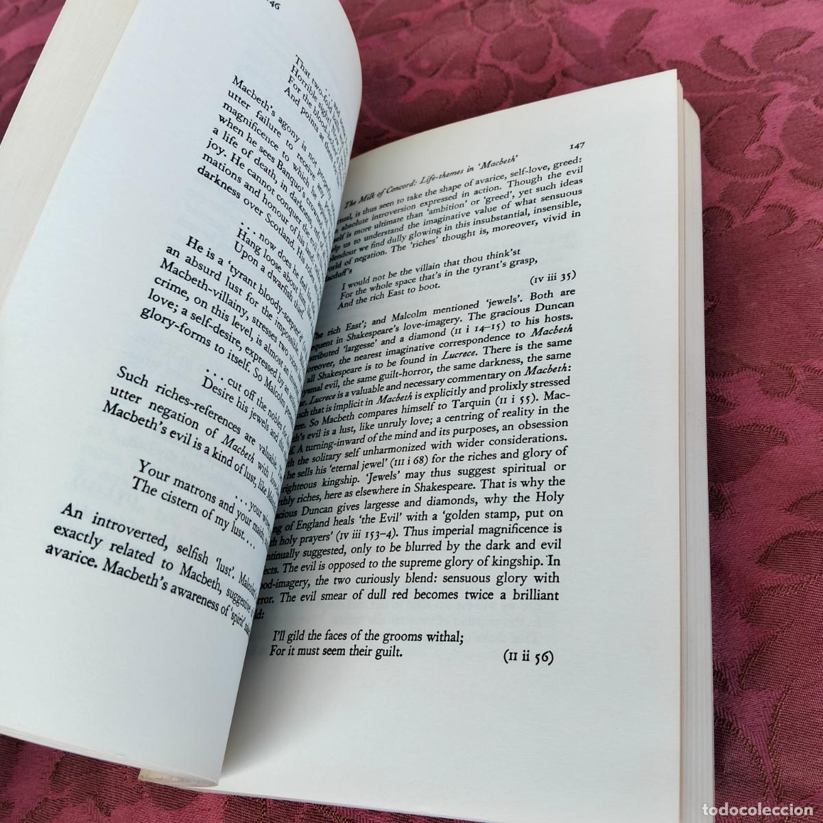 Libros de segunda mano: Shakespeare, Macbeth, casebook series general editor A E Dyson critical essays John Wain - Foto 5