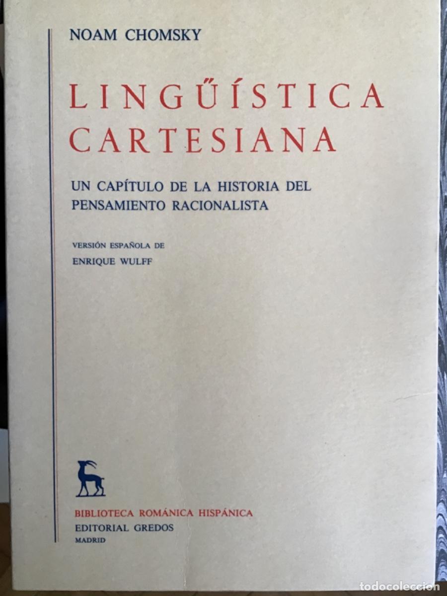 Libri di seconda mano: Ling&uuml;&iacute;stica cartesiana. Pensamiento racionalista, Noam Chomsky