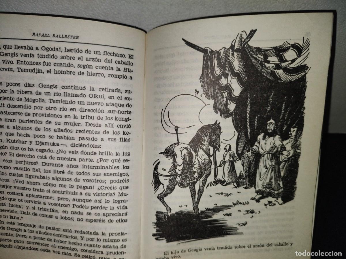Libros de segunda mano: 148- GENGIS KHAN - RAFAEL BALLESTER ESCALAS. EDICIONES OLIMPIA, S. A. - 1973 - Foto 10