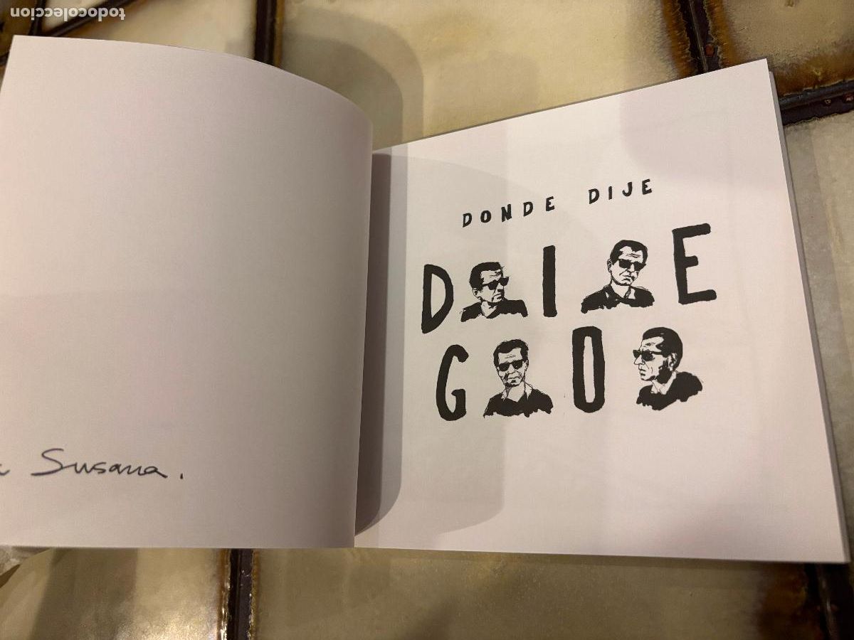 Libros de segunda mano: Donde dije Diego. Gines. - Foto 3