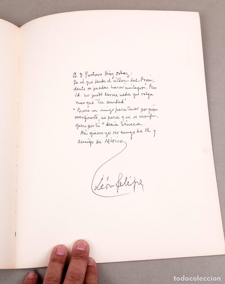 Libros de segunda mano: LEON FELIPE - OH, EL BARRO, EL BARRO! - 1&ordf; ed. facsimil - 1970 - Foto 7