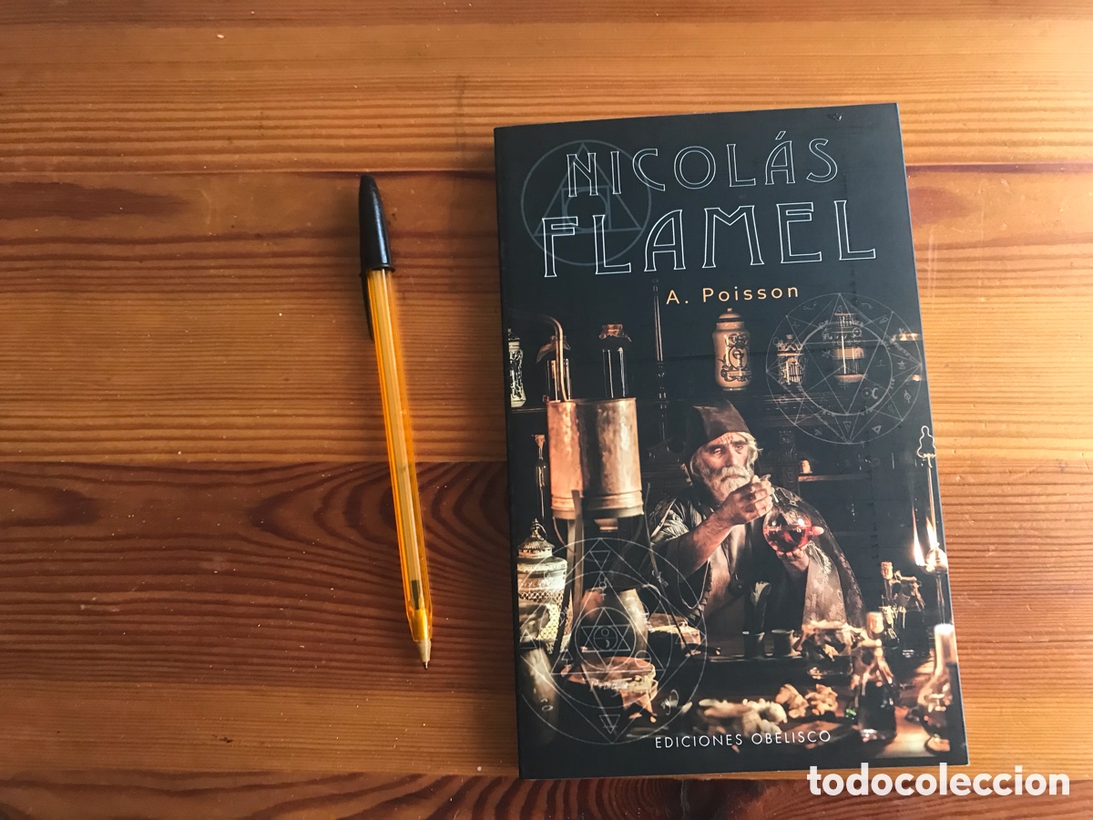 Libros de segunda mano: Nicol&aacute;s Flamel. A. Poisson. Ediciones Obelisco - Foto 1