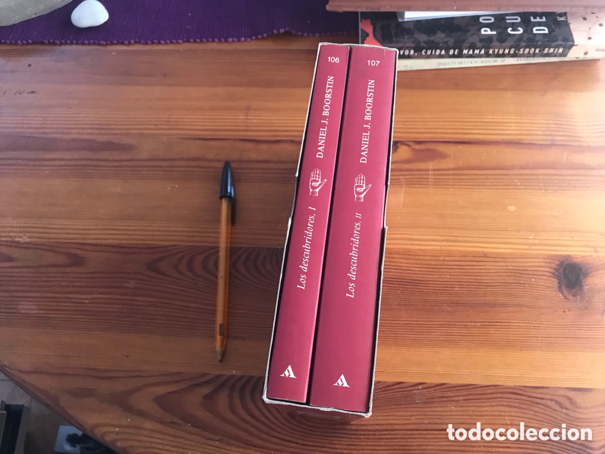 Libri di seconda mano: Los descubridores. Daniel J. Boorstin. Box Grijalbo Mondadori n&ordm; 106 y 107