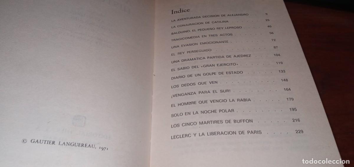 Libros de segunda mano: 15 aventuras hist&oacute;ricas - Foto 3