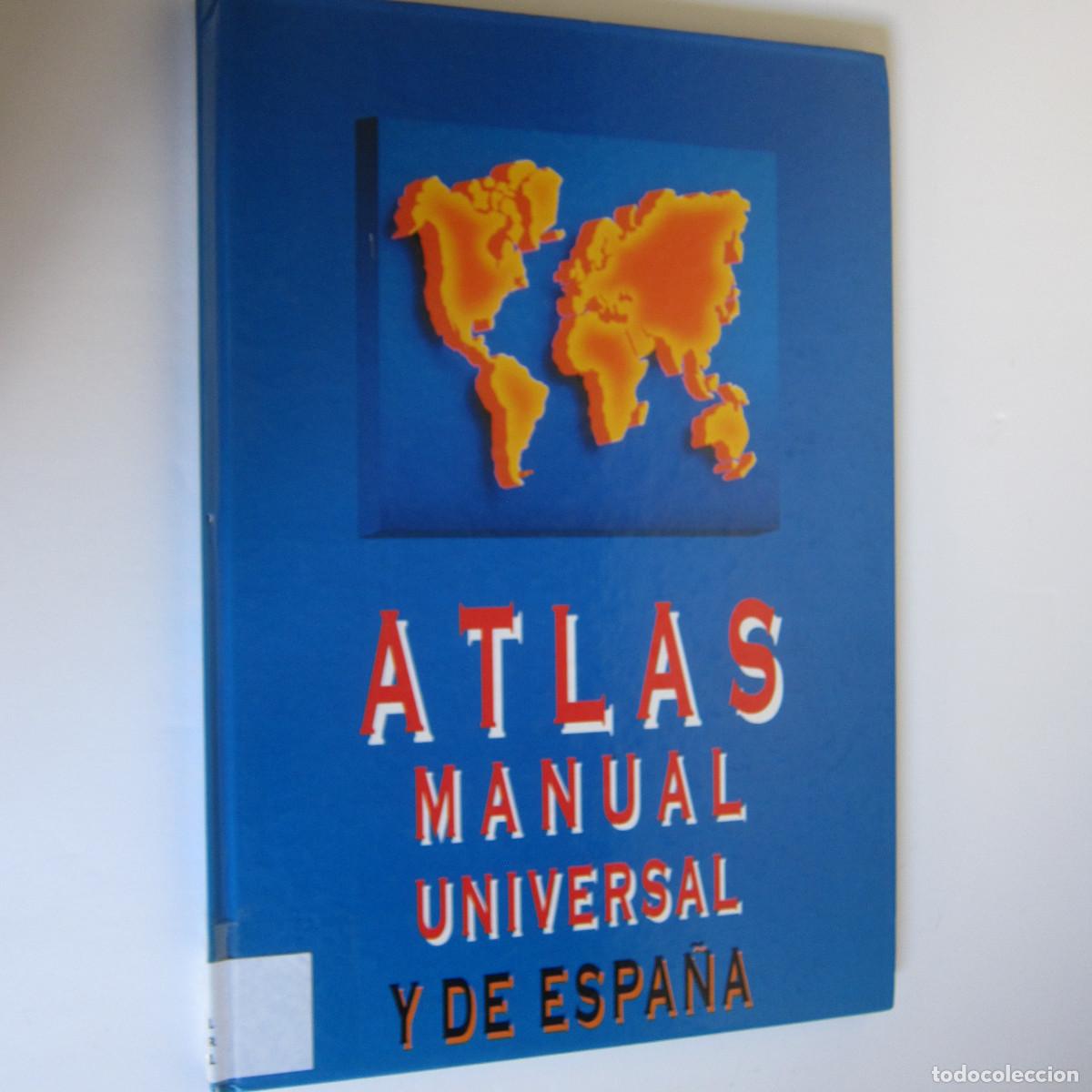 Libros de segunda mano: ATLAS MANUAL UNIVERSAL Y DE ESPA&Ntilde;A - GEOGRAF&Iacute;A - Foto 1
