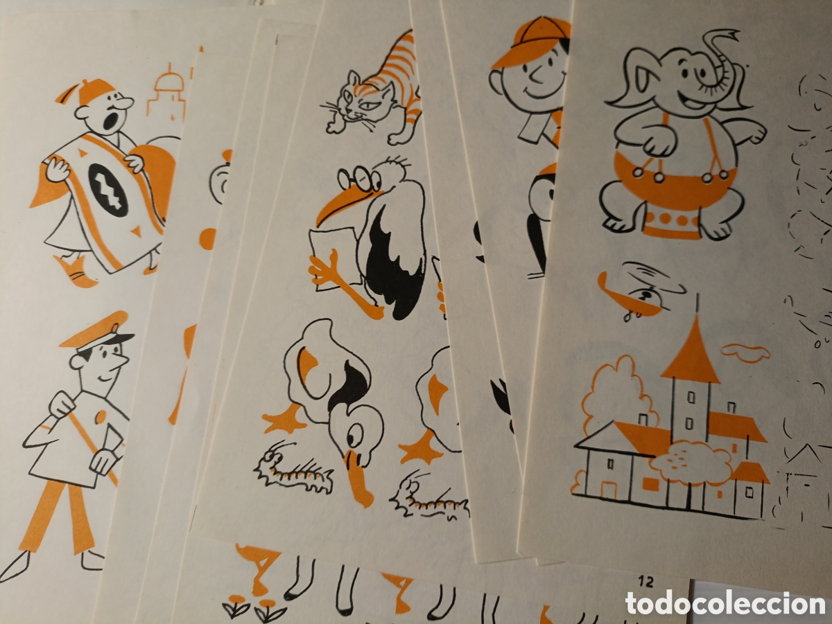 Libros de segunda mano: Trabajos de P&aacute;rvulos .2 serie .A&ntilde;os 60 - Foto 2