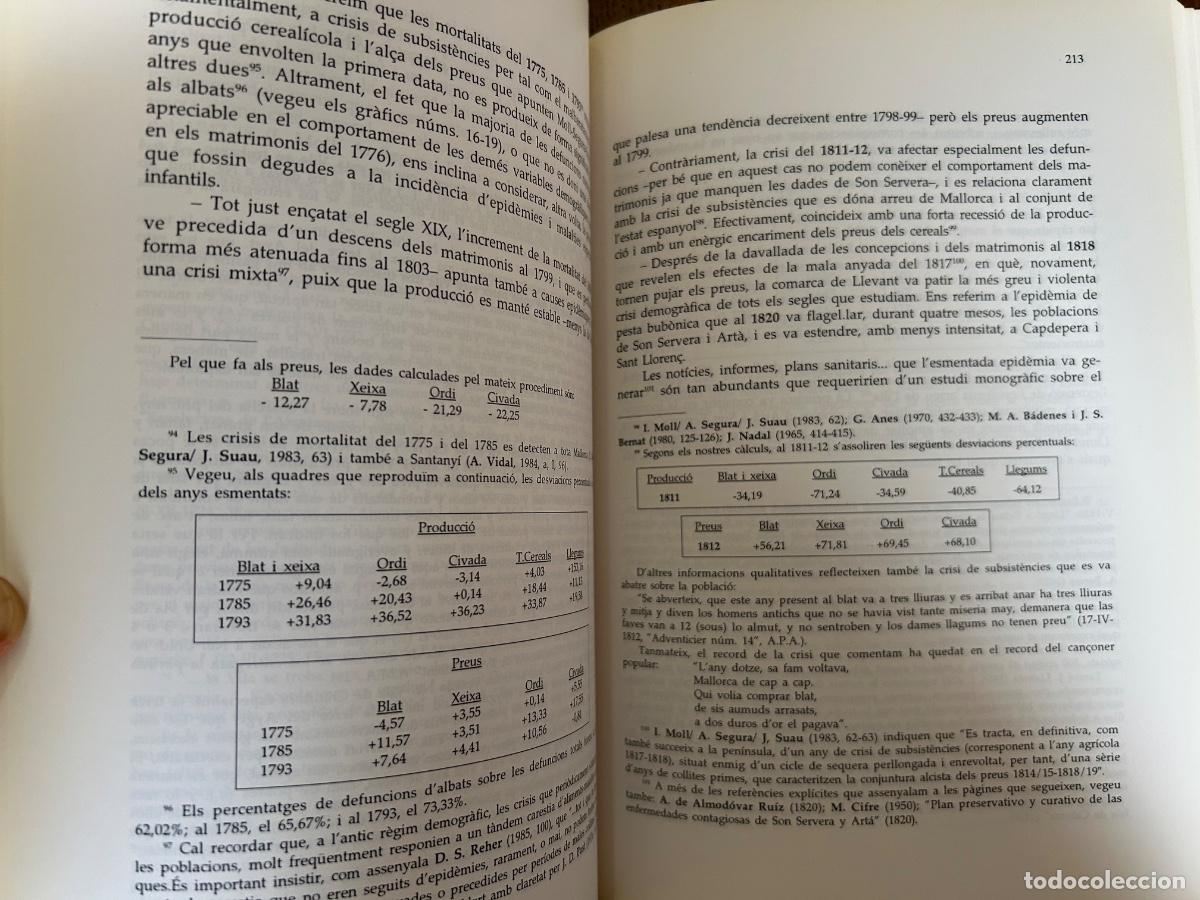 Libros de segunda mano: Poblaci&oacute;, terra i propietat a la comarca de llevant de Mallorca. Art&agrave;. Capdepera, Son Servera - Foto 6