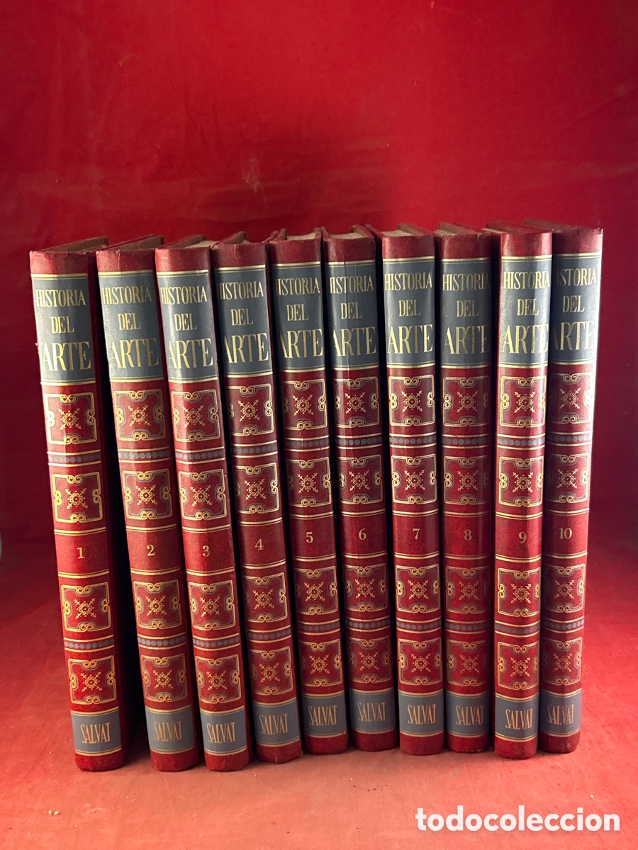 Libros de segunda mano: HISTORIA DEL ARTE SALVAT 10 TOMOS - Foto 1
