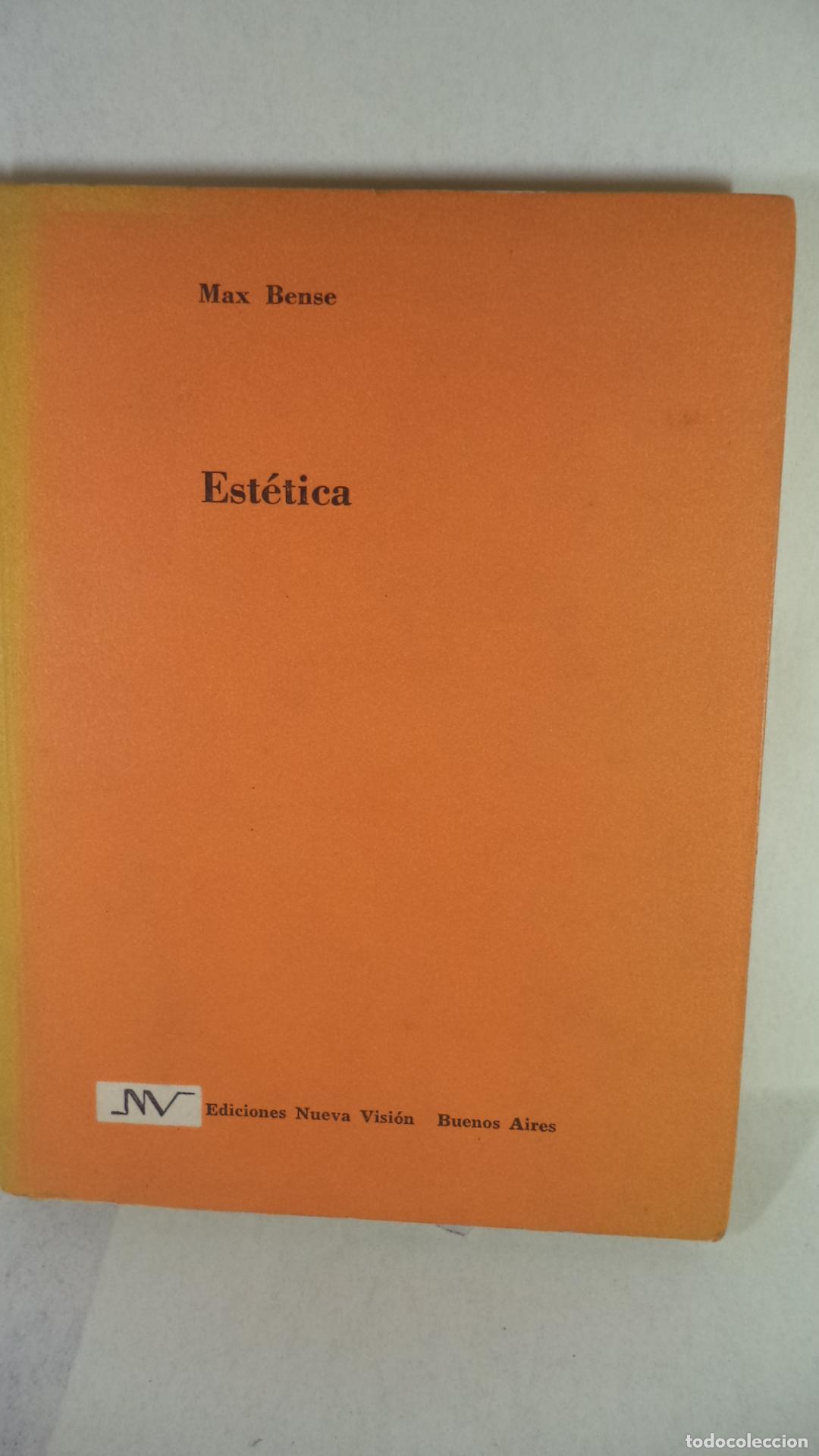 Libros de segunda mano: ESTETICA - MAX BENSE - Foto 1
