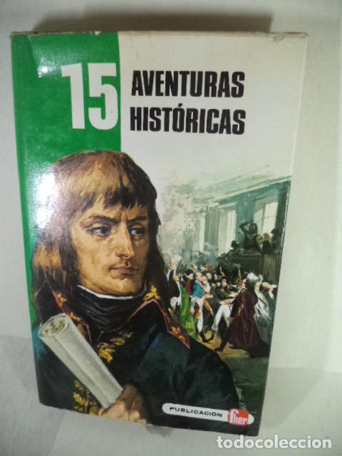 Libros de segunda mano: 15 AVENTURAS HISTORICAS - VARIOS - Foto 1