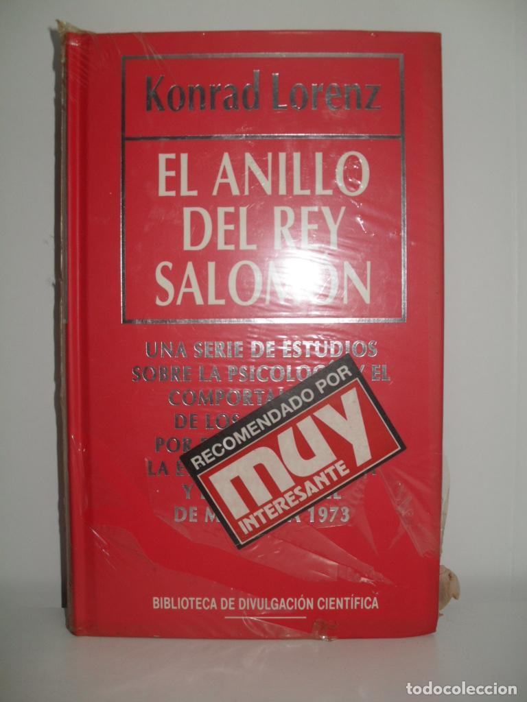 Libros de segunda mano: EL ANILLO DEL REY SALOMON - KONRAD LORENZ - Foto 1