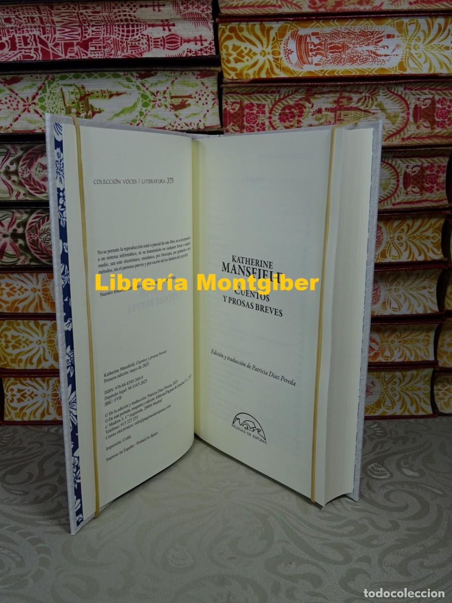 Libros de segunda mano: CUENTOS Y PROSAS BREVES . Autor : MANSFIELD , KATHERINE - Foto 3