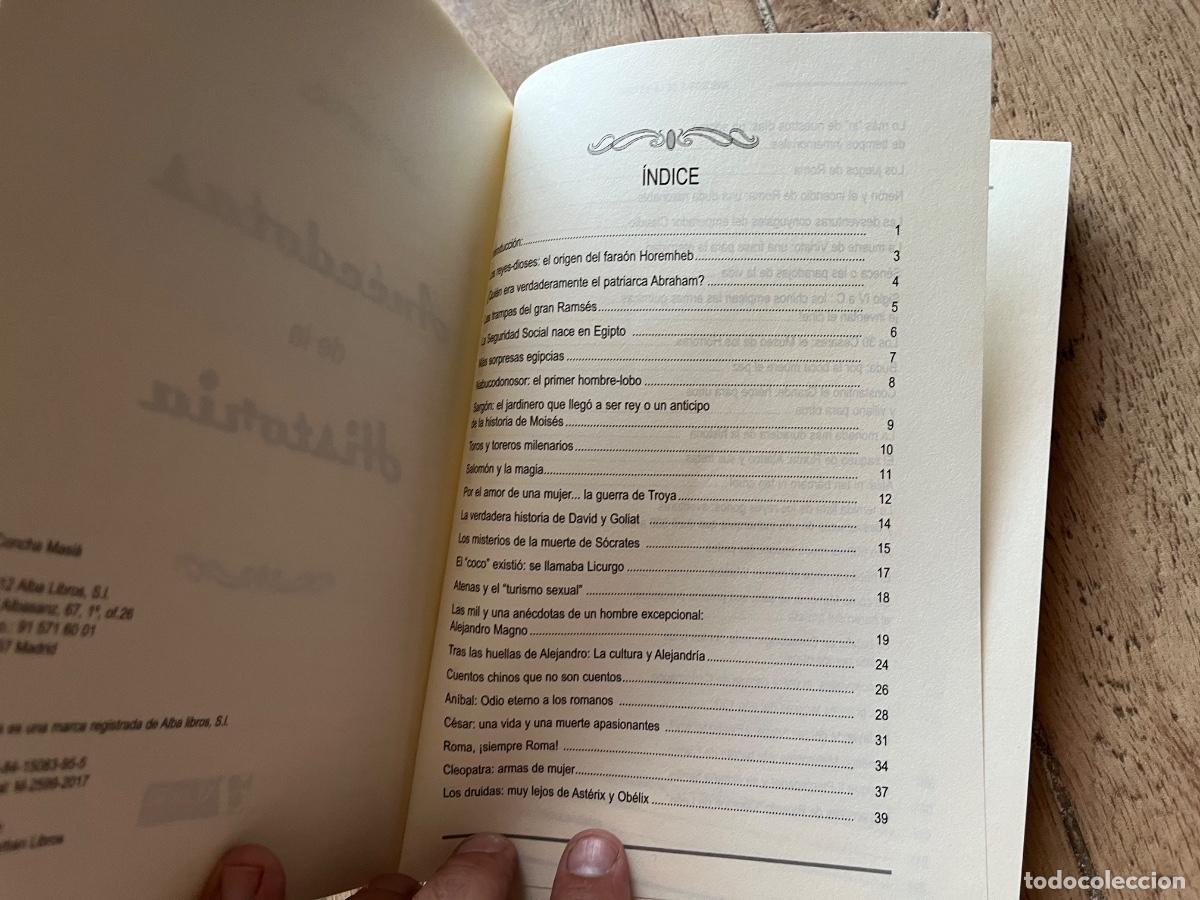 Libros de segunda mano: AN&Eacute;CDOTAS DE LA HISTORIA - ALBOR LIBROS - Foto 6