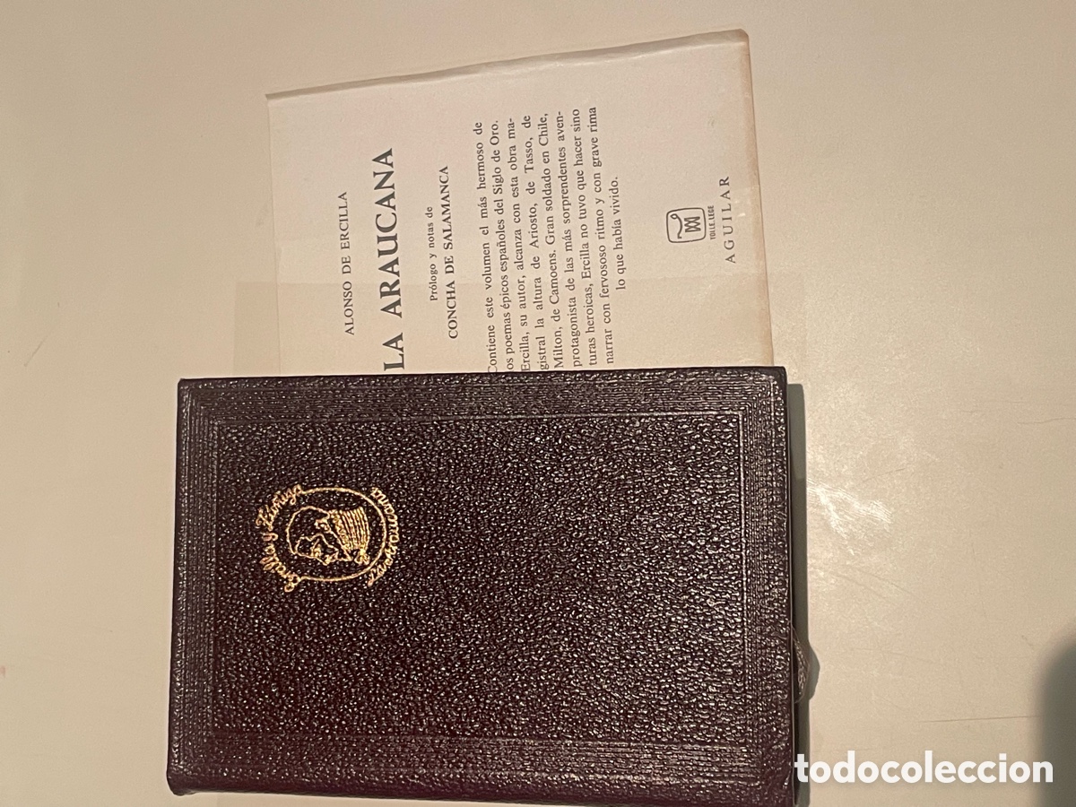 Libros de segunda mano: La Araucana, Ercilla, joya aguilar - Foto 2