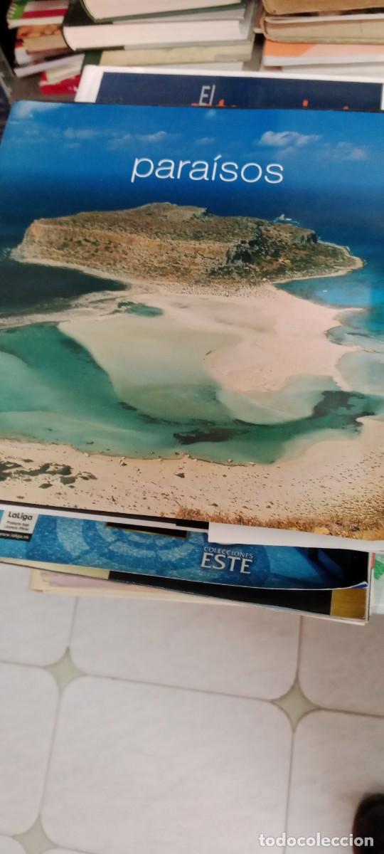 Libros de segunda mano: B-VIAJ LIBRO PARAISOS libro editado por la CAIXA - Foto 1