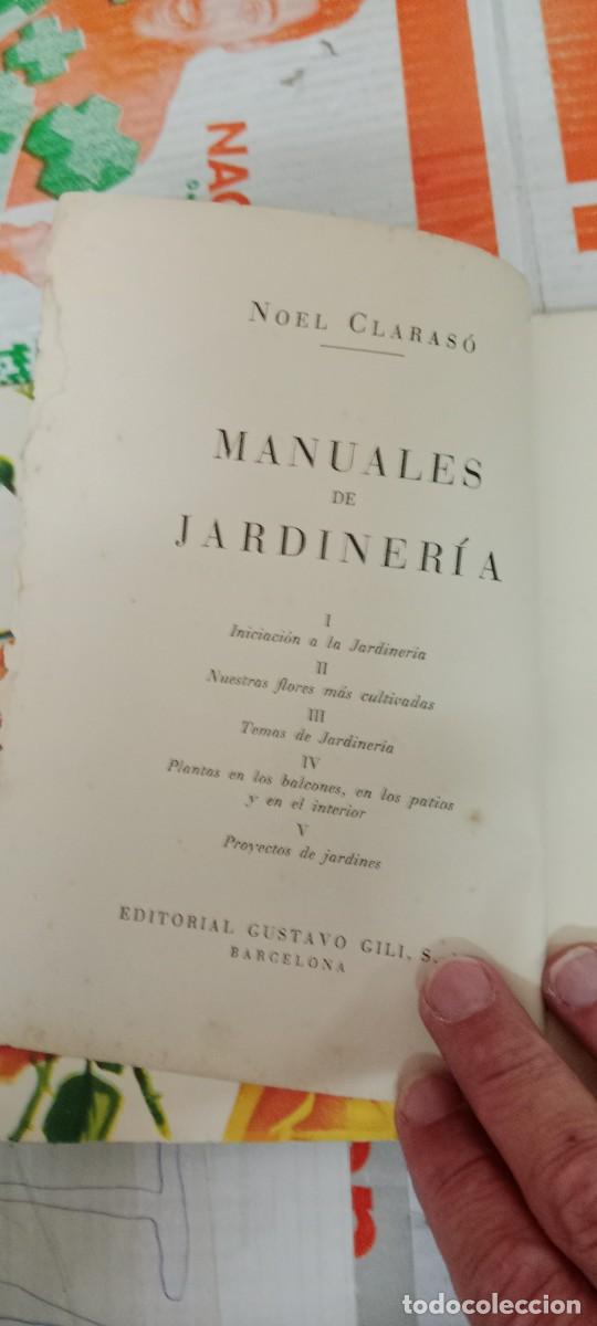 Libros de segunda mano: E-AND LIBRO NOEL CLARASO PROYECTOS DE JARDINES - Foto 3