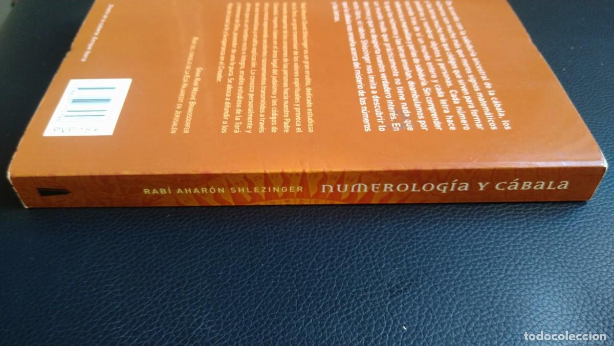 Libros de segunda mano: NUMEROLOG&Iacute;A Y C&Aacute;BALA - RAB&Iacute; AHARON SHLEZINGER - Foto 3