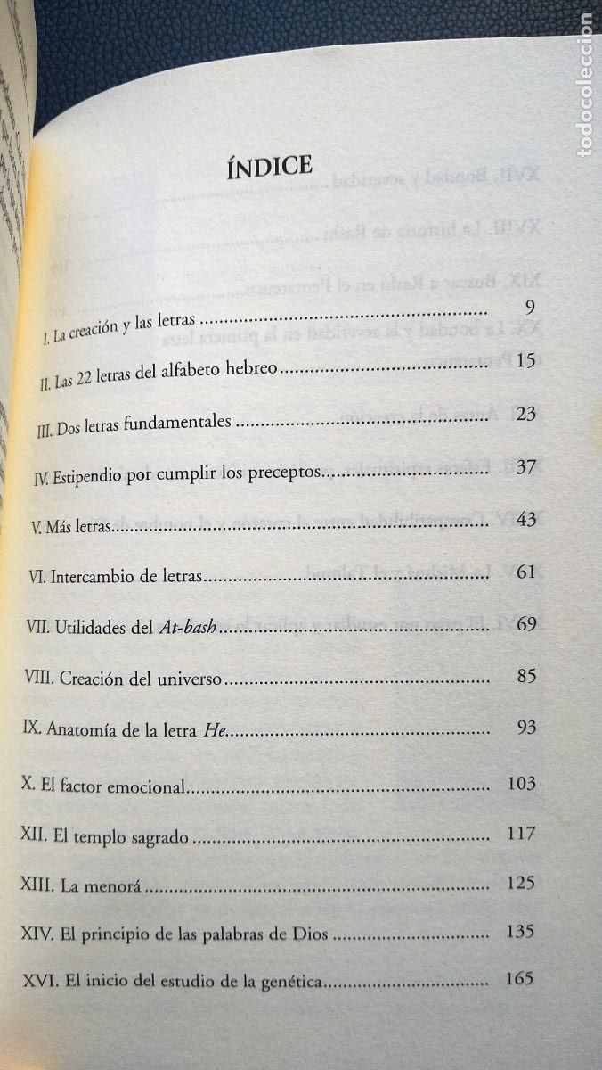 Libros de segunda mano: NUMEROLOG&Iacute;A Y C&Aacute;BALA - RAB&Iacute; AHARON SHLEZINGER - Foto 5