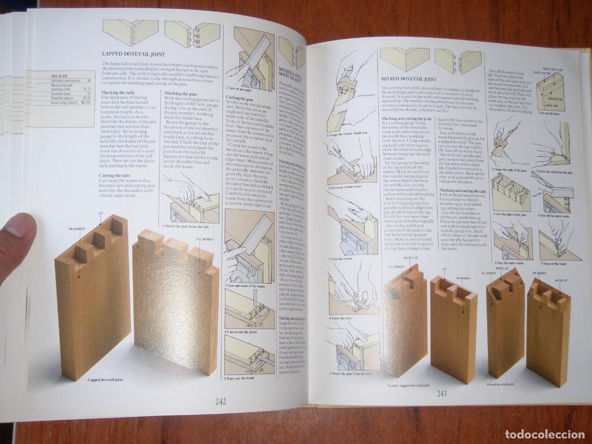 Libros de segunda mano: MANUAL COMPLETO CARPINTEROS CARPINTERIA EBANISTER&Iacute;A &iexcl;IDIOMA INGL&Eacute;S! - Foto 8