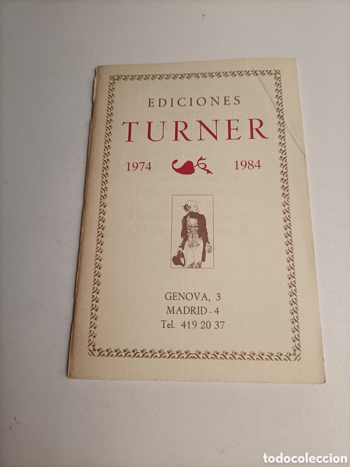 Libros de segunda mano: Ediciones Turner 1974-1984. Relaci&oacute;n de libros publicados - Foto 2