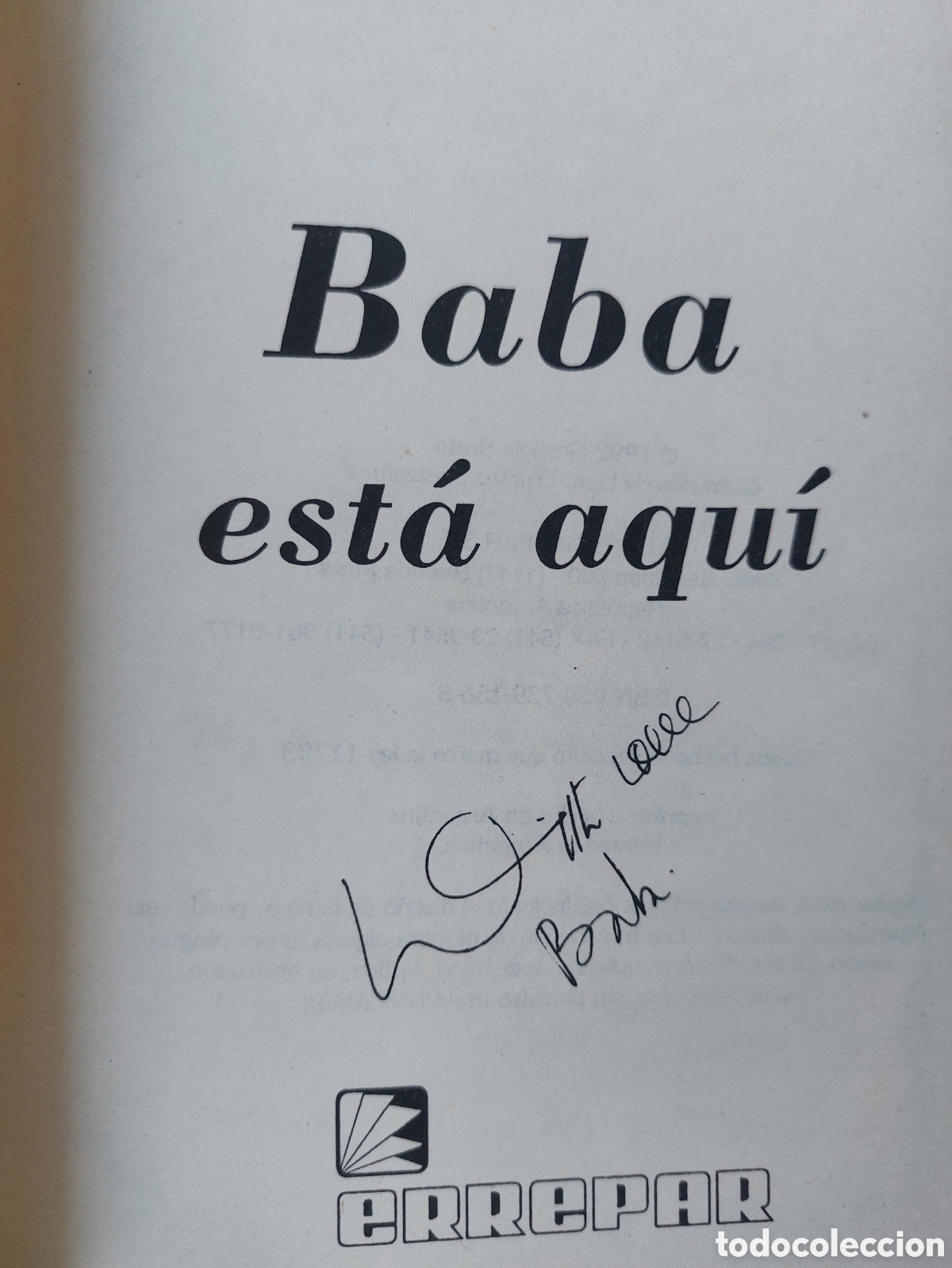Libros de segunda mano: Baba est&aacute; aqu&iacute;, de Graciela Busto - Foto 2