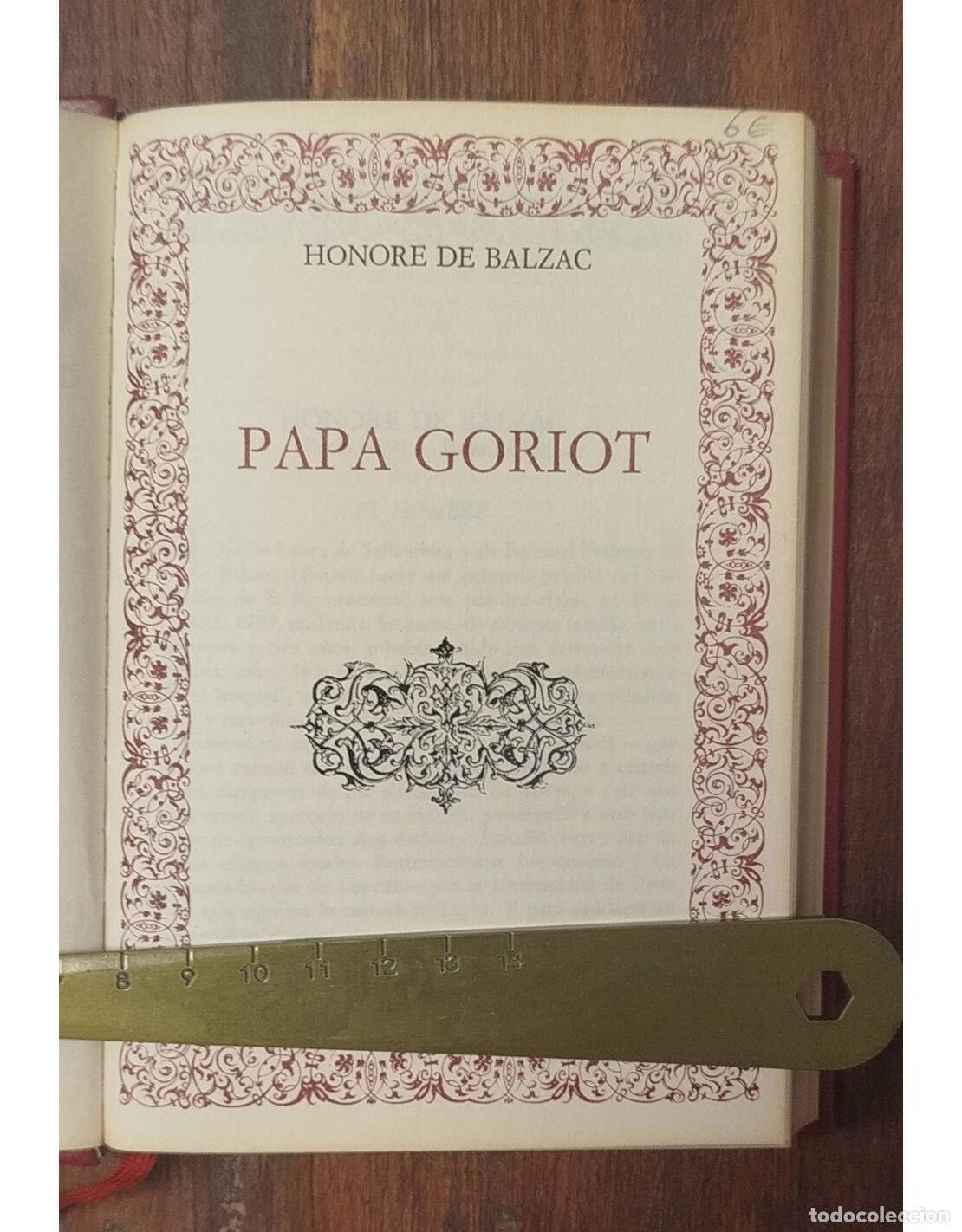 Libros de segunda mano: PAP&Aacute; GORIOT. BALZAC, Honor&eacute;. Circulo de amigos de la historia. 1973. - Foto 1