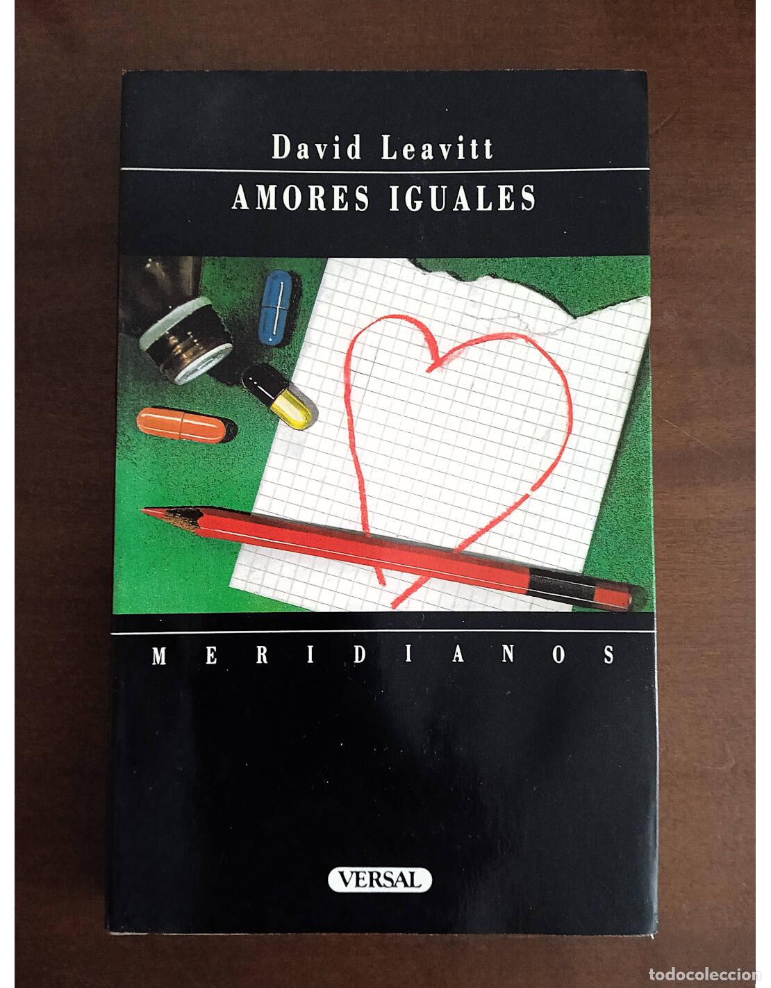 Libros de segunda mano: AMORES IGUALES. LEAVITT, David. Ediciones Versal. 1989. - Foto 1