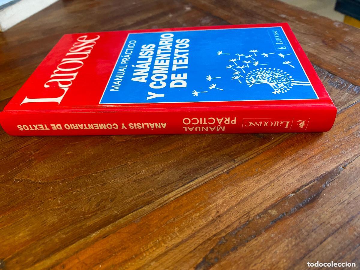 Libros de segunda mano: An&aacute;lisis y comentarios de textos. Manual pr&aacute;ctico Larousse - Foto 1