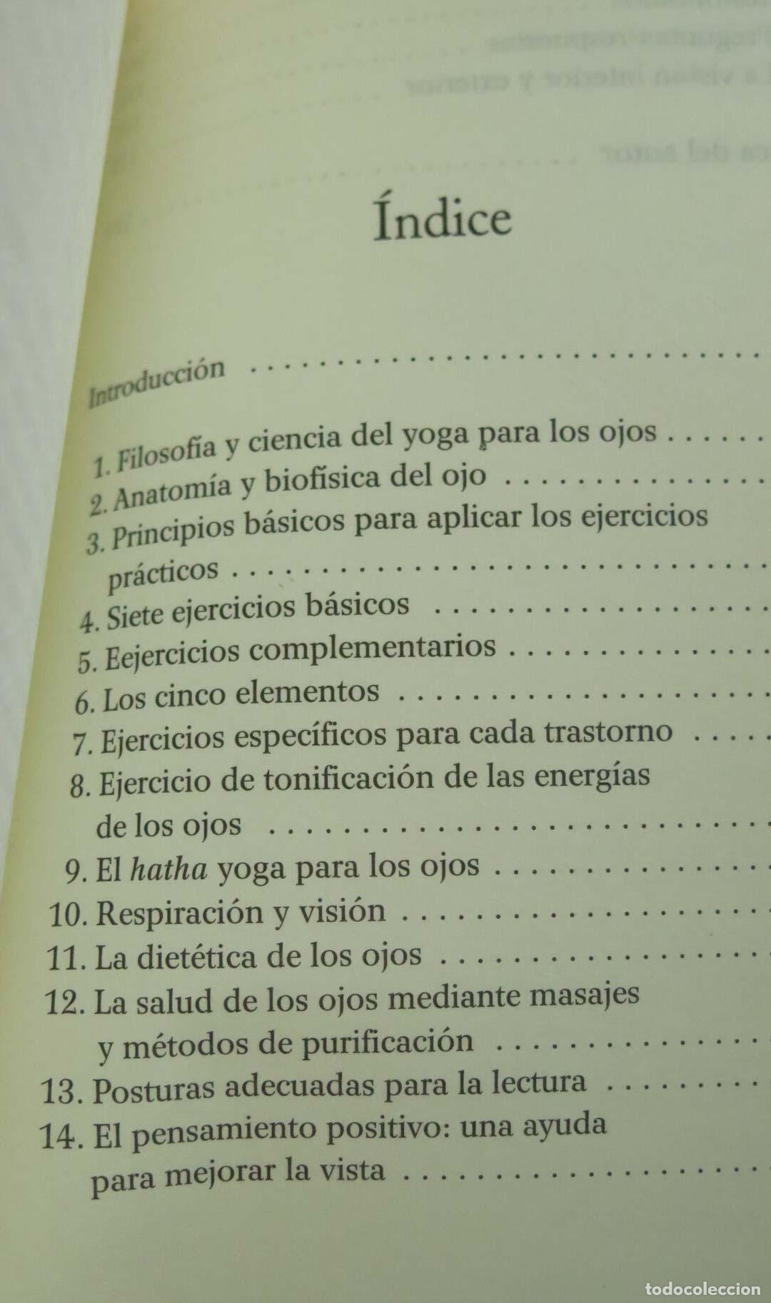 Libros de segunda mano: EL YOGA DE LOS OJOS KIRAN VYAS - Foto 2